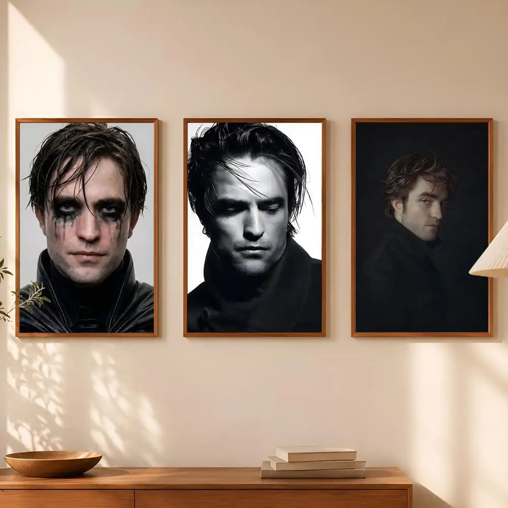 Robert Pattinson HD Wall Art Poster – Self-Stick Waterproof Wall Art Poster Axl