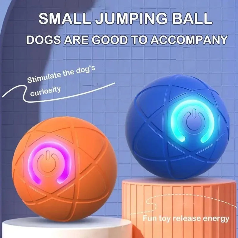 Rechargeable Auto-Rolling Interactive Dog Toy Ball – 2 Modes Interactive Dog Toy Axl