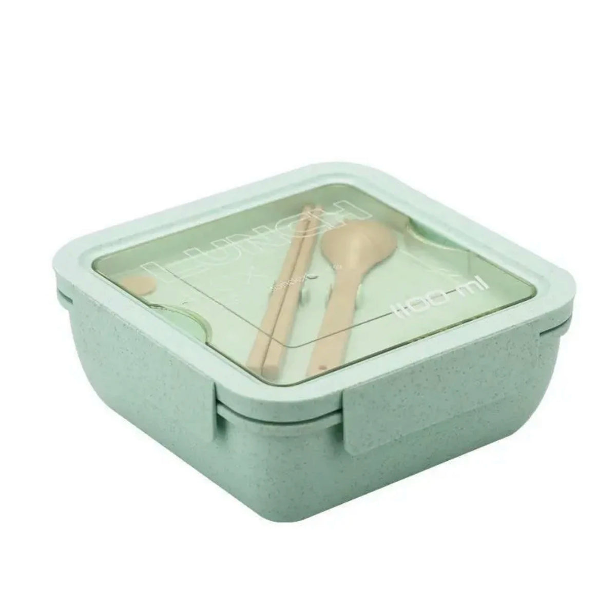 KEMORELA Wheat Straw Bento Box – BPA Free Kids Lunch Container Bento Lunch Box Axl Green