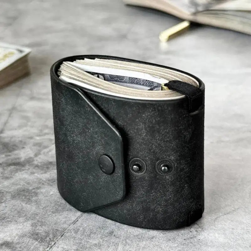 PU Leather Cash Holder Wallet – Money Clip & Bill Organizer Money Clip Wallet Axl