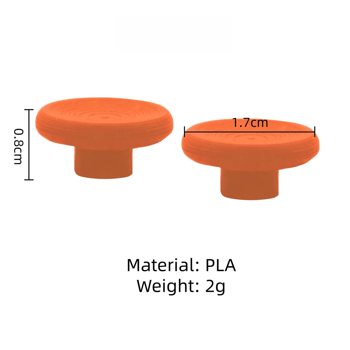 Legion Go Joystick Cap PLA Replacement – Anti-Slip, 4 Colors Controller Joystick Cap Axl