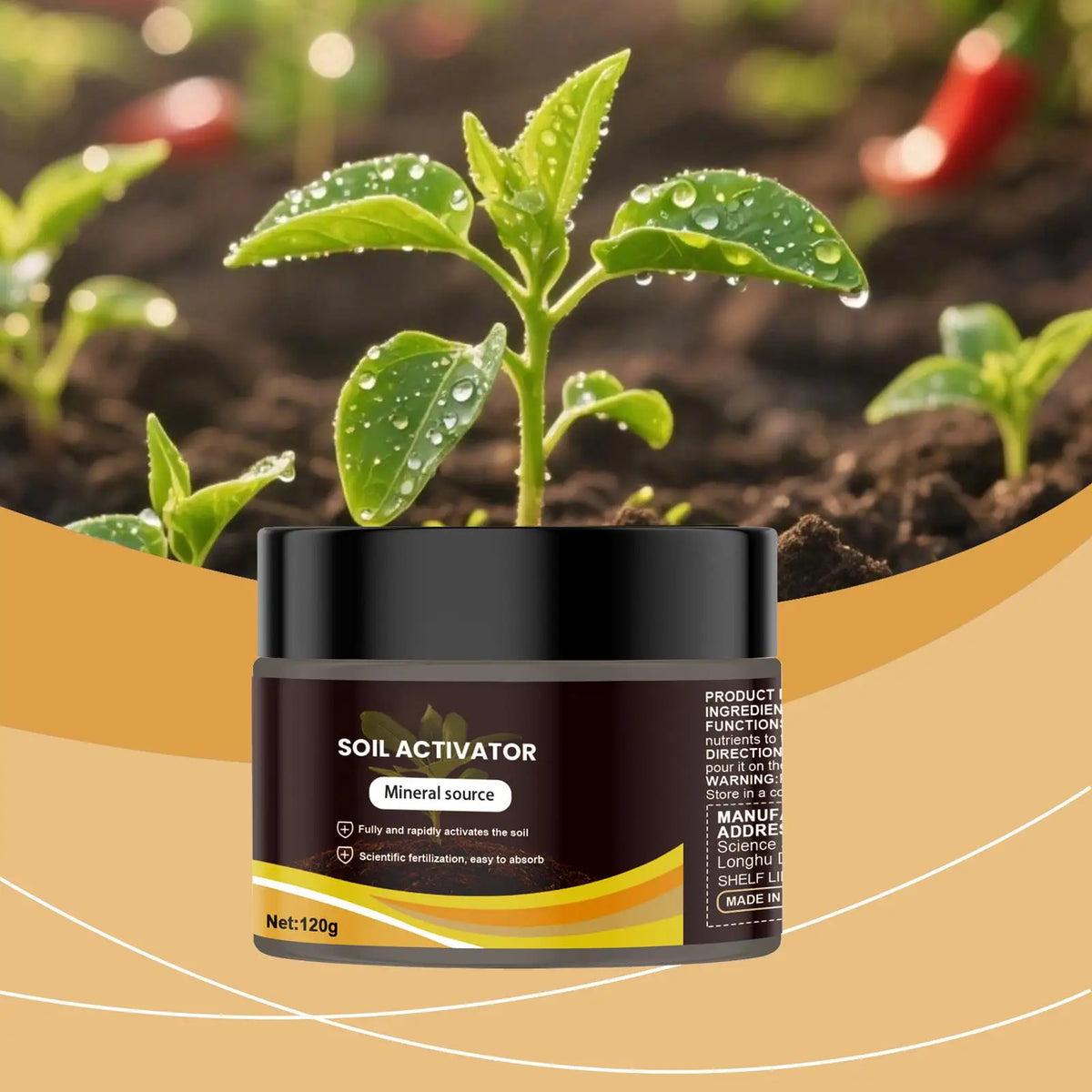 120g Organic Soil Activator – Garden Soil Conditioner Soil Conditioner Axl