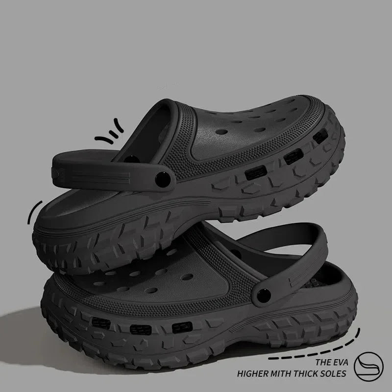 Men's EVA Slide Sandals – Soft-Soled Summer Beach Slippers Men's Slide Sandals Axl