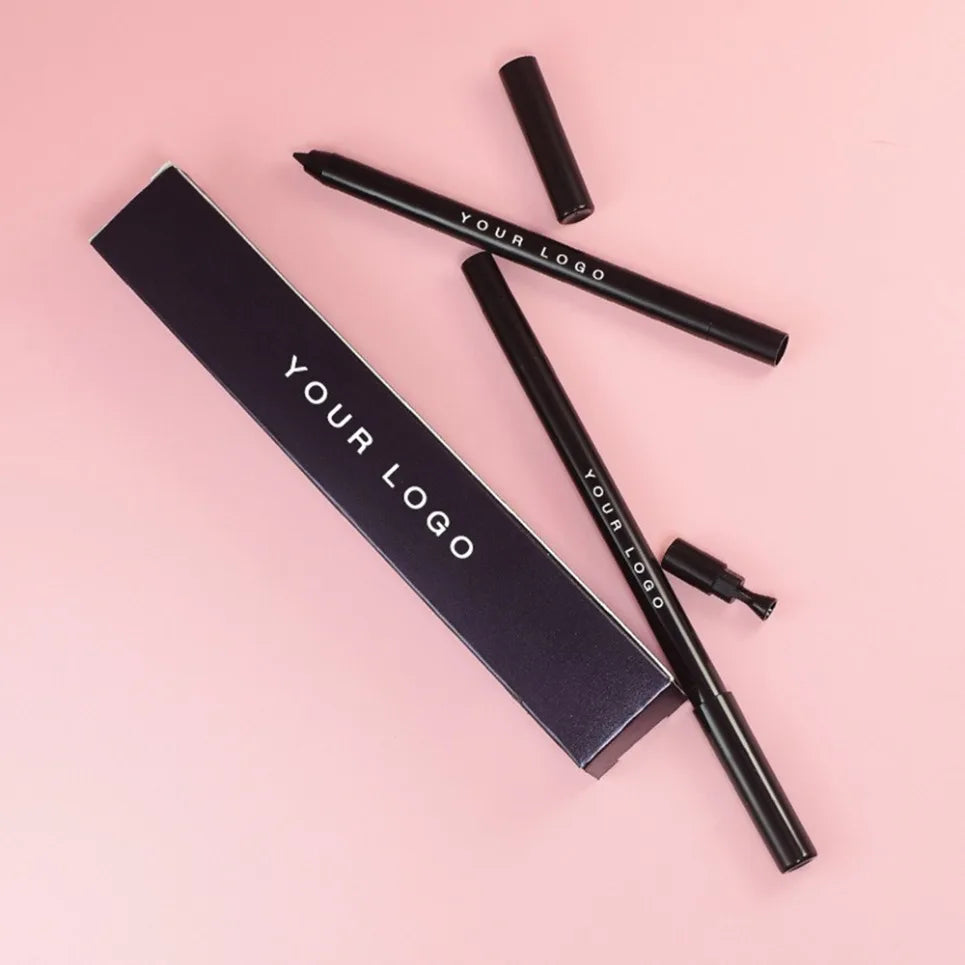 Waterproof Gel Eyeliner Pencil with Sharpener – Vegan & Long Lasting Gel Eyeliner Pencil Axl