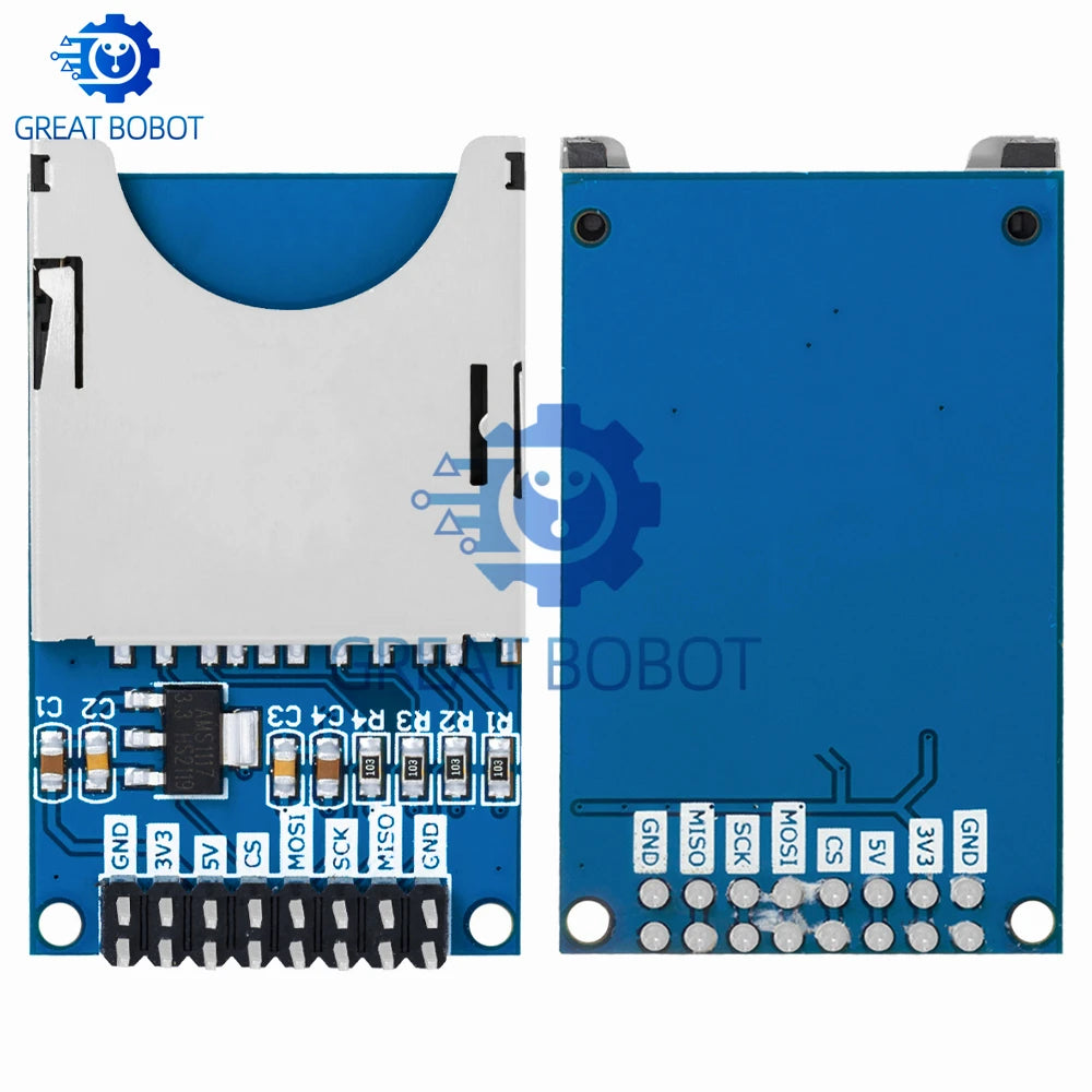 Micro SD TF Card Memory Shield SPI Module for Arduino SD Card Module Axl