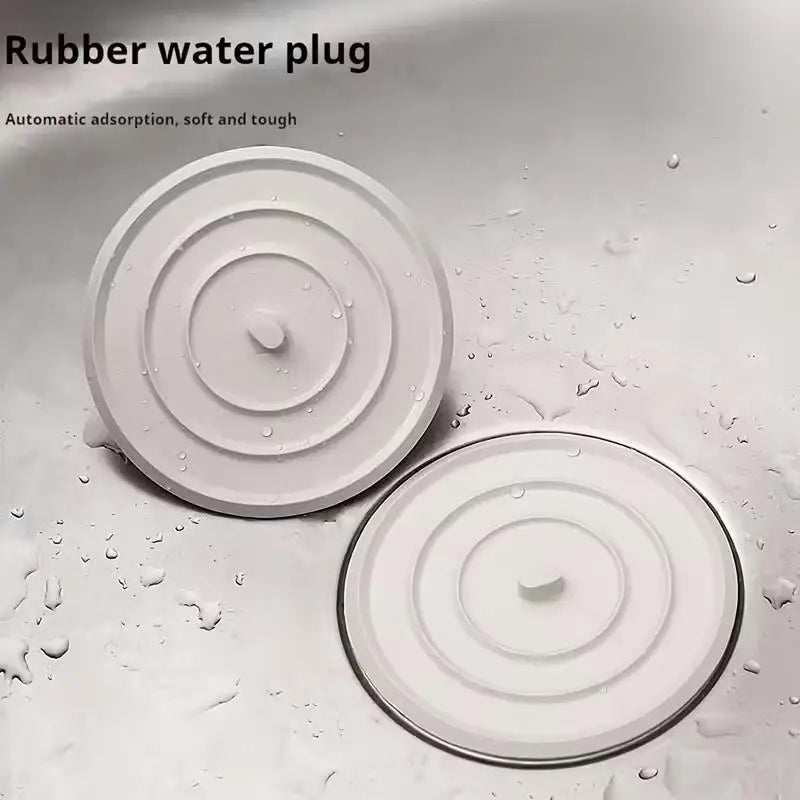 Silicone Drain Plugs – Odor-Proof Covers for Sink & Bathtub Drain Plug Cover Axl