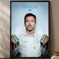 House TV Series Self-Stick HD Wall Poster – Waterproof Decor Wall Art Poster Axl White15 15X20cmNoframe