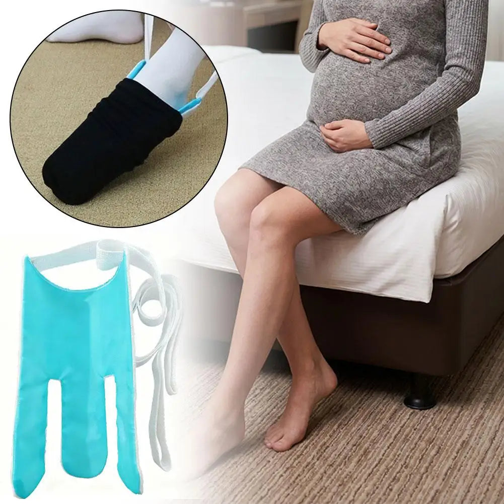 Sock Aid Device – No-Bend Dressing Helper for Seniors Sock Aid Device Axl
