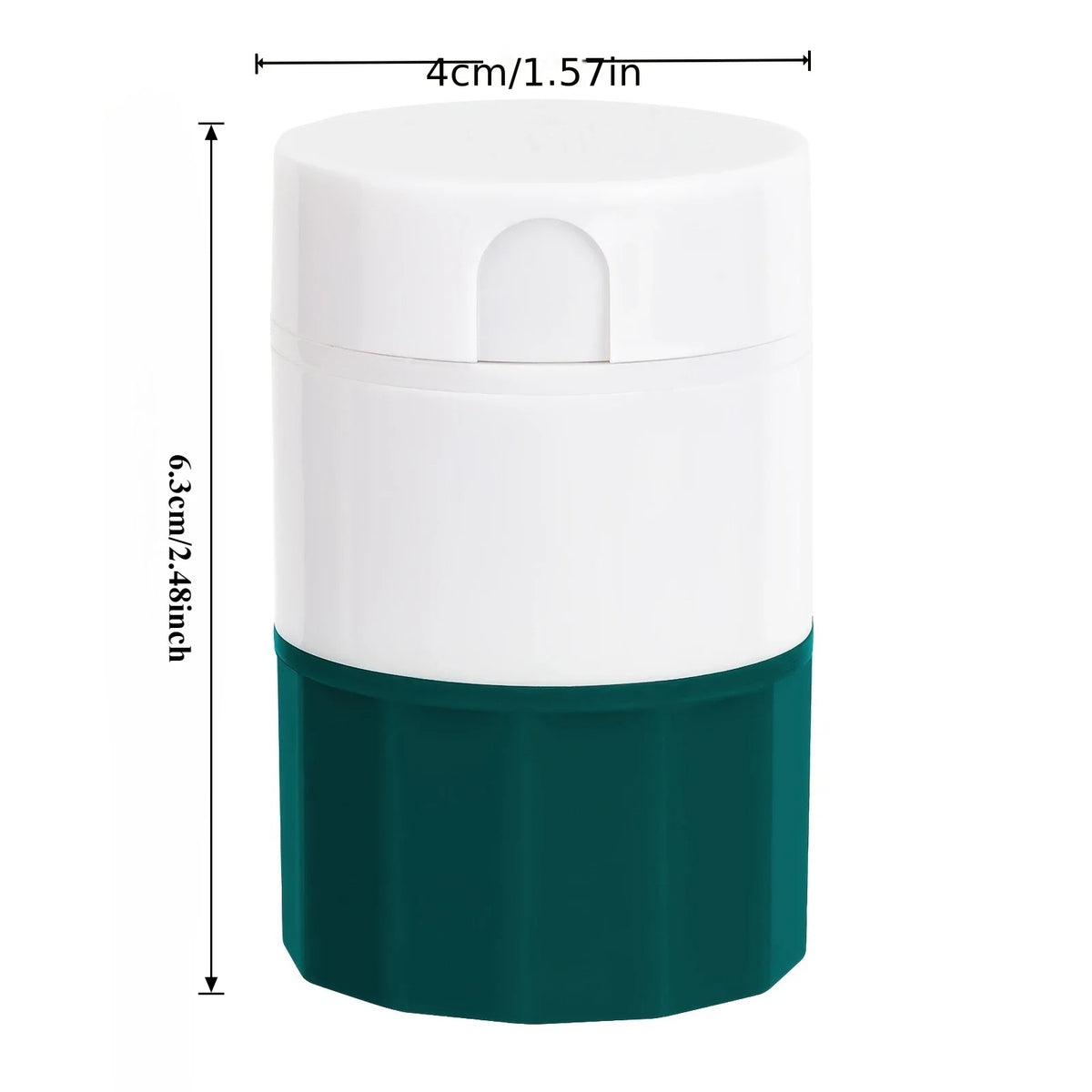 4-in-1 Pill Cutter, Crusher & Storage Box – Portable Mini Set Pill Cutter Organizer Axl