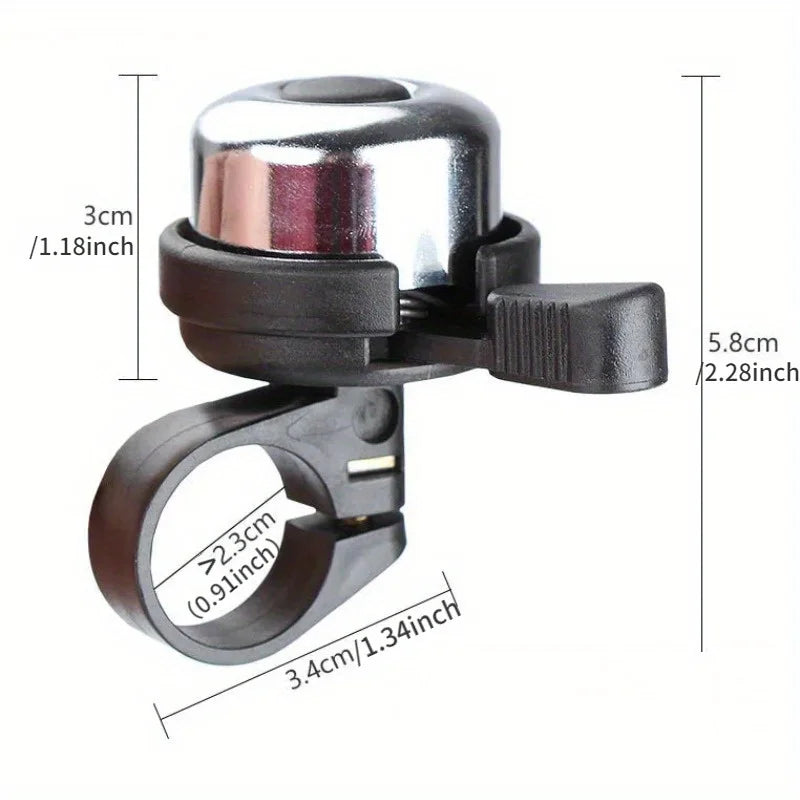 Aluminum Alloy Bicycle Bell – Mountain & Road Bike Safety Bell Bicycle Bell Axl