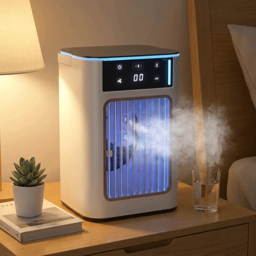 Portable Mini Mist Spray Fan – USB Desktop Humidifier Fan Mist Spray Fan Axl