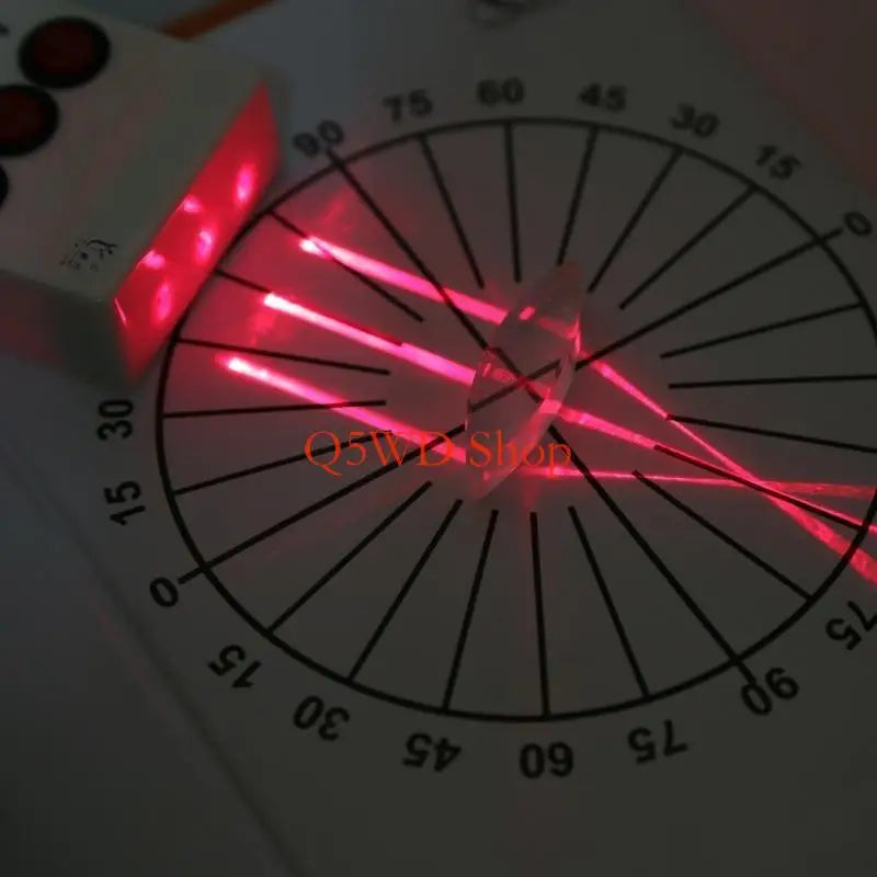 Optical Lens & Prism Set – Physics Light Experiment Kit Optics Experiment Kit Axl