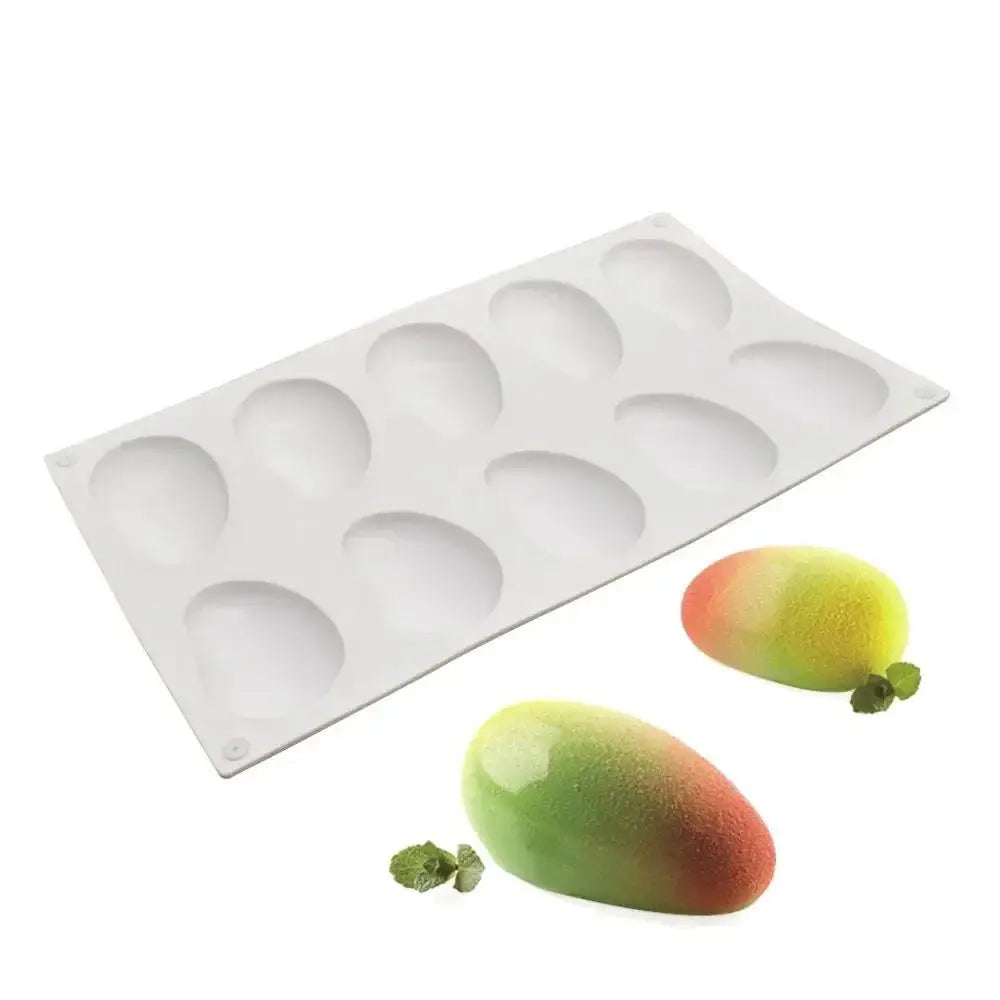 Silicone Fruit Mousse Cake Molds – 3D Dessert Baking Moulds Silicone Cake Mold Axl Mango