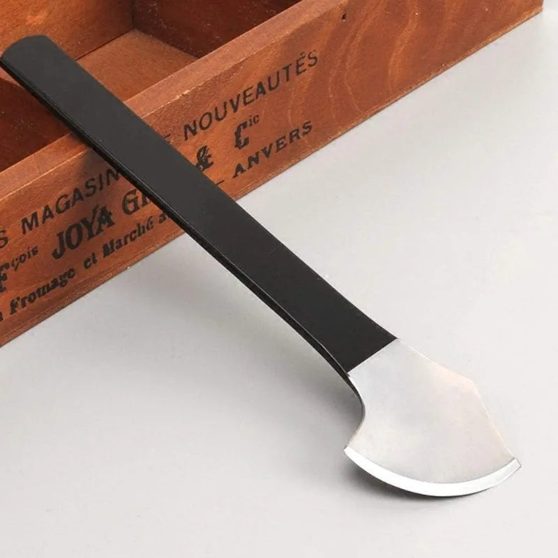 Leather Skiving Knife – Sharp Craft Cutting Tool for Leatherwork Leather Craft Knife Axl A 1PCS