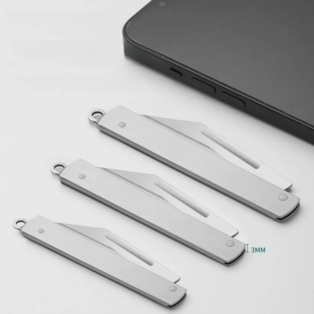 Stainless Steel Folding Fruit Knife – Portable Pocket Knife Folding Pocket Knife Axl