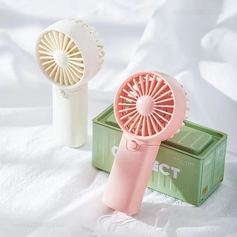 Cute Mini Portable Handheld Fan – Pocket Fan with Lanyard Portable Handheld Fan Axl