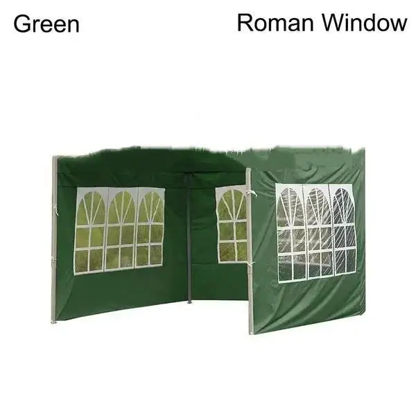 Waterproof Oxford Cloth Gazebo Side Wall – 10x10ft Replacement Gazebo Side Wall Axl green
