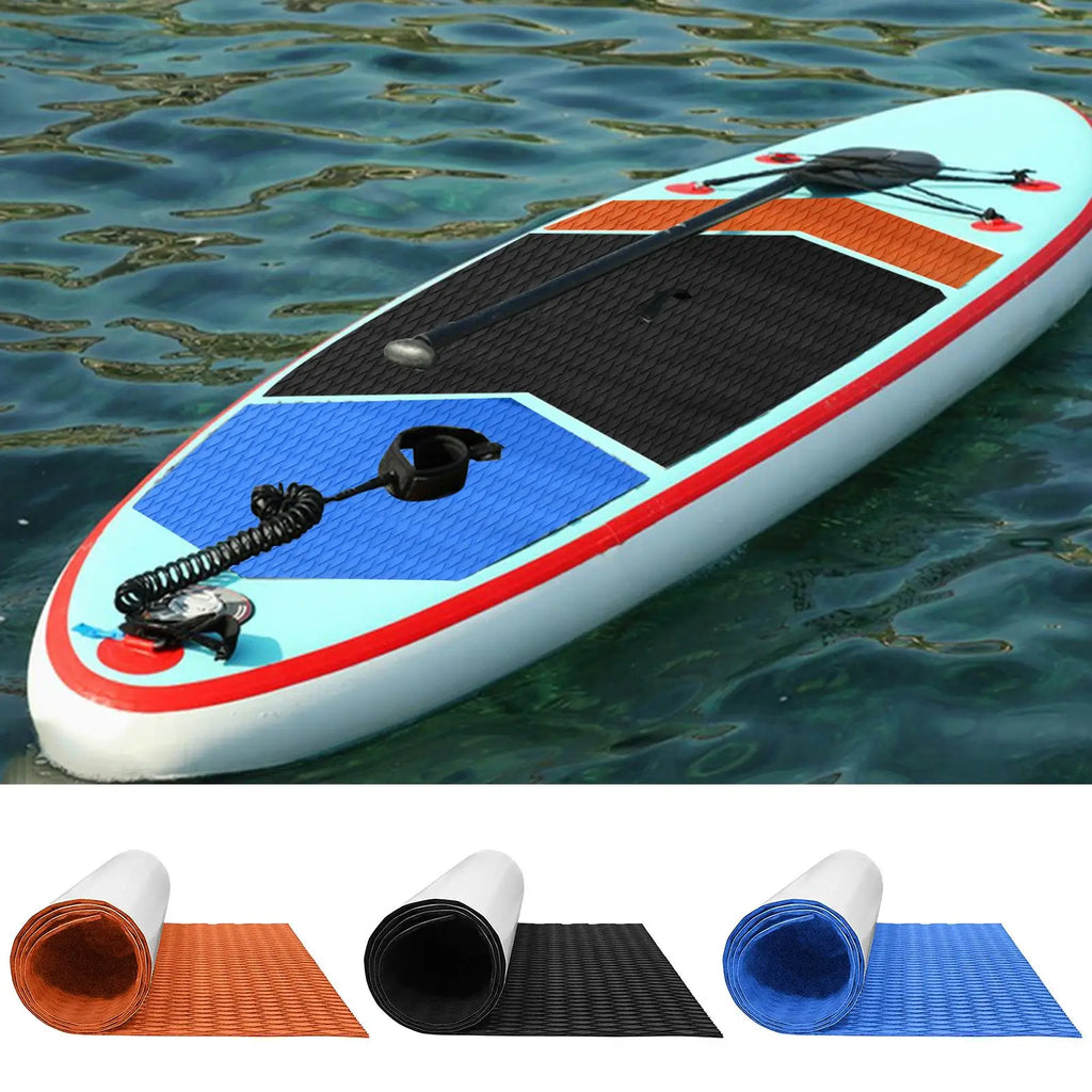 EVA Foam Surf Traction Pad – Non-Slip Self-Adhesive Deck Mat Surf Traction Pad Axl
