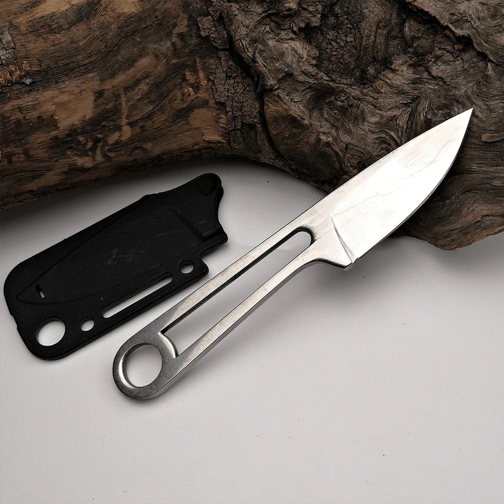 SHENJIU Fixed Blade Knife – Camping, Hunting & EDC Steel Tool Fixed Blade Knife Axl