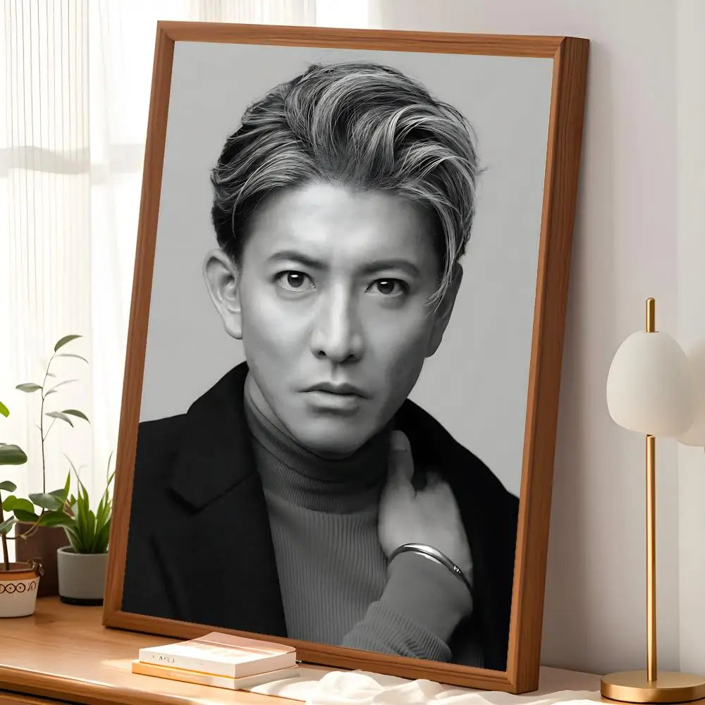 Takuya Kimura HD Wall Art Poster – Self-Stick Waterproof Wall Art Poster Axl