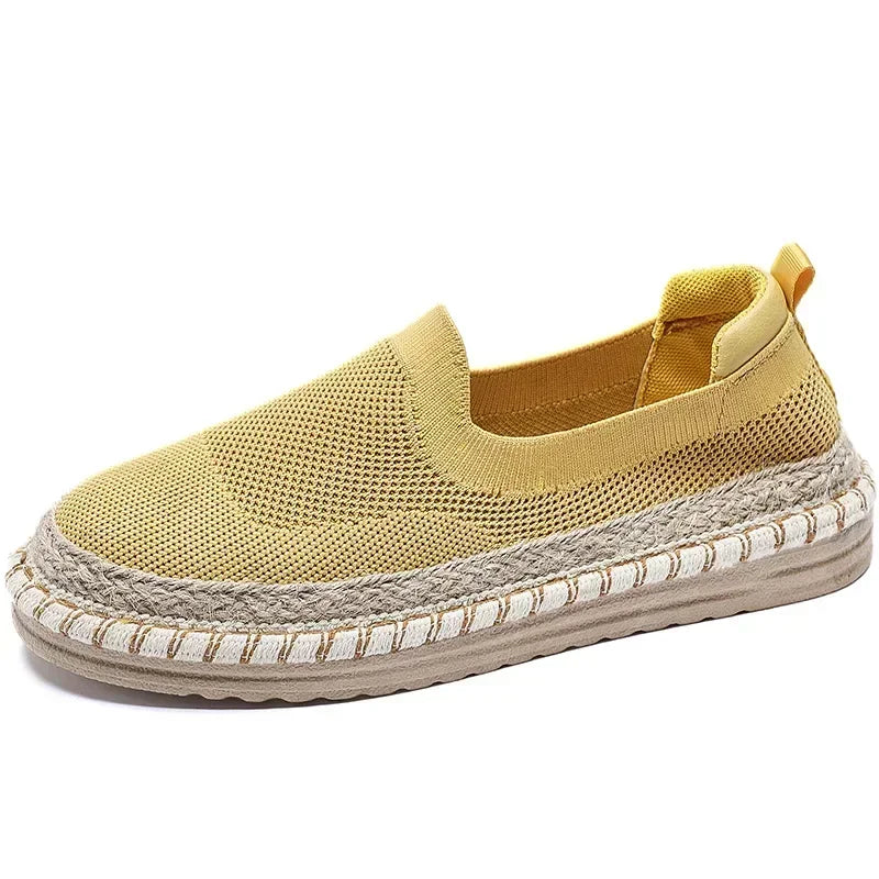 Women's Breathable Slip-On Flat Sneakers & Casual Loafers Slip-On Sneakers Axl
