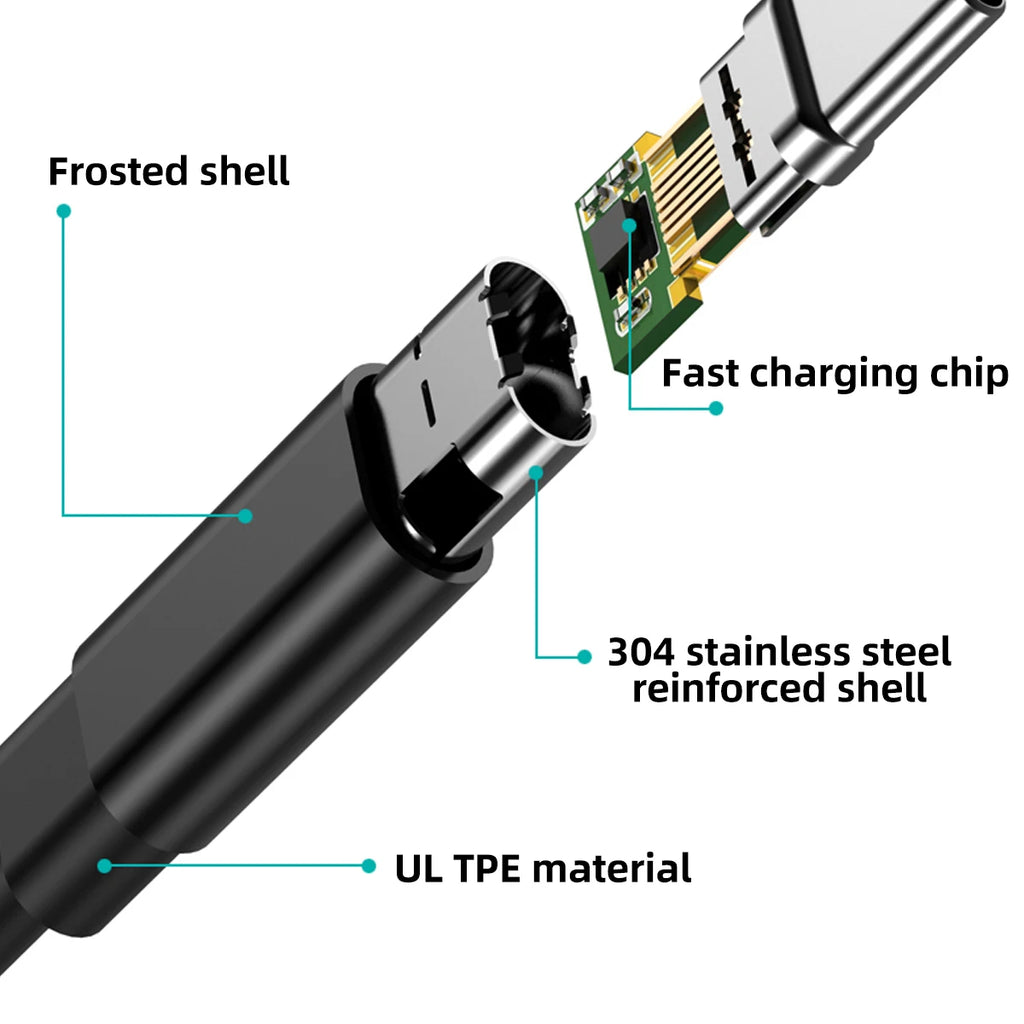 USB-C to Surface Magnetic Charger Cable – 45W PD Fast Charge Magnetic Charger Cable Axl