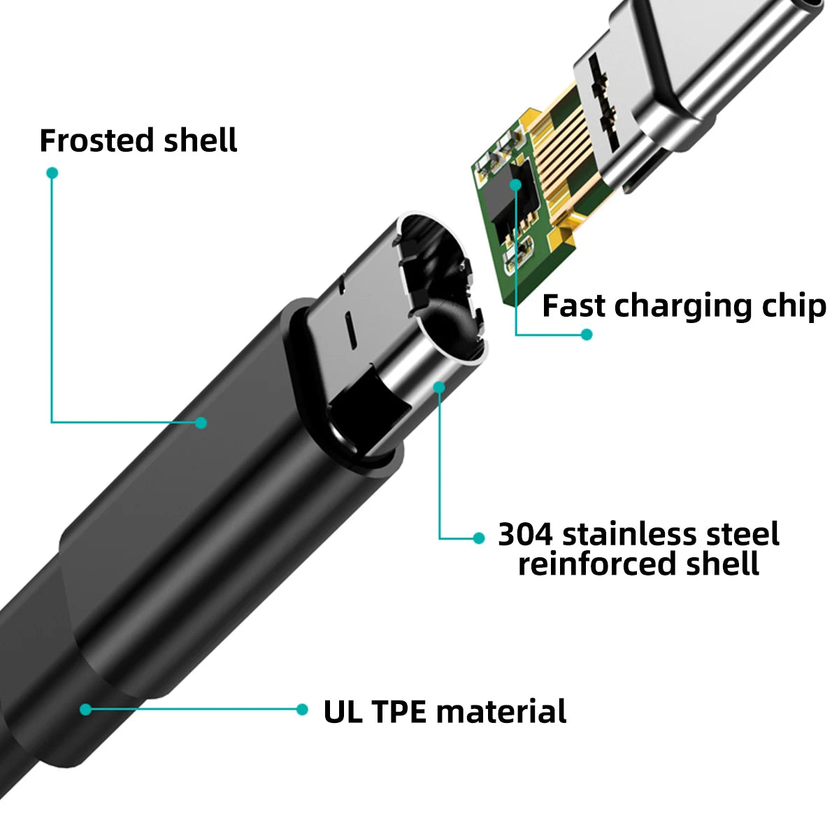 USB-C to Surface Magnetic Charger Cable – 45W PD Fast Charge Magnetic Charger Cable Axl