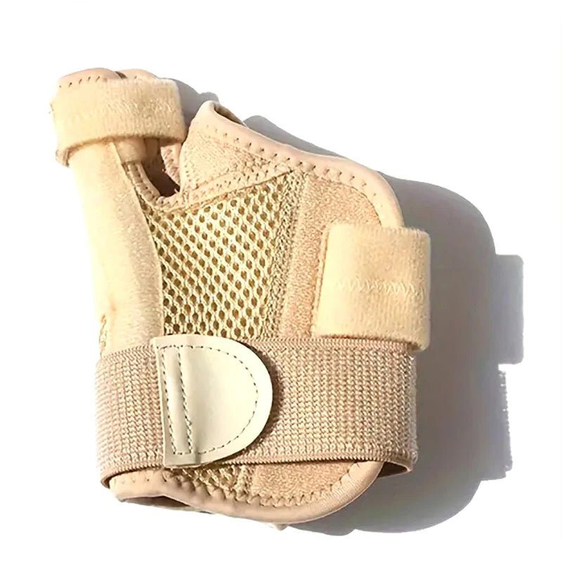 Adjustable Thumb Wrist Stabilizer Brace – Left & Right Hand Thumb Wrist Brace Axl beige
