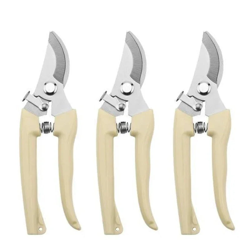 Stainless Steel Pruning Scissors – Flower, Garden & Grafting Pruning Scissors Axl Style B 3pcs