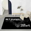 My Chemical Romance Flannel Floor Mat – Non-Slip Indoor Rug Flannel Floor Mat Axl White3 100x160cm