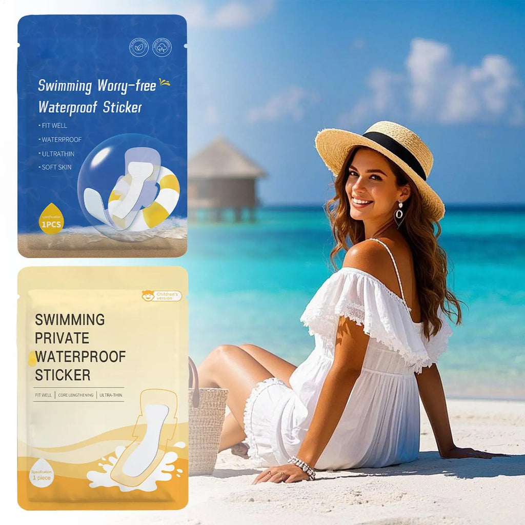 Waterproof Swimming Period Pads – Soft PU Invisible Liner Menstrual Swim Pad Axl