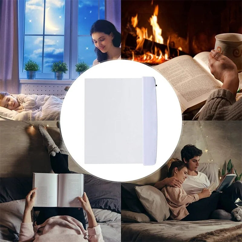 LED Flat Panel Book Light – Ultra-Thin Portable Reading Lamp LED Reading Light Axl