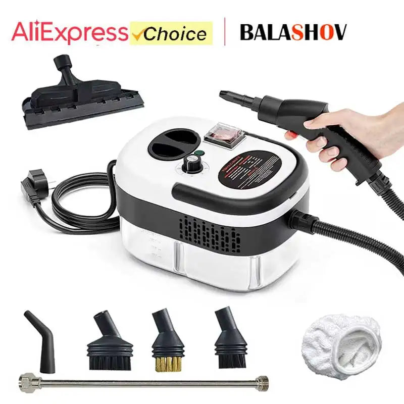 BALASHOV 2500W Steam Cleaner – Home, Car, Sofa & AC Steam Cleaner Axl