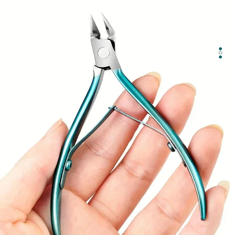 Professional Cuticle Nipper & Thick Toenail Trimmer – Stainless Nail Nipper Axl