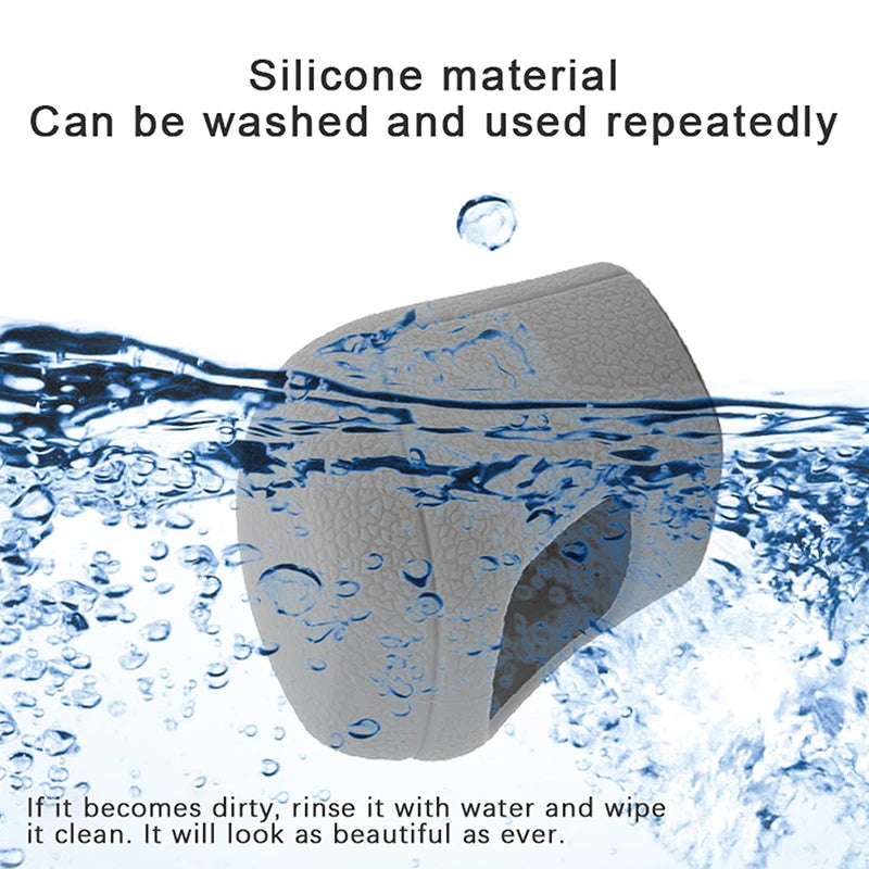 Silicone Car Gear Shift Knob Cover – Universal Anti-Slip Gear Shift Cover Axl