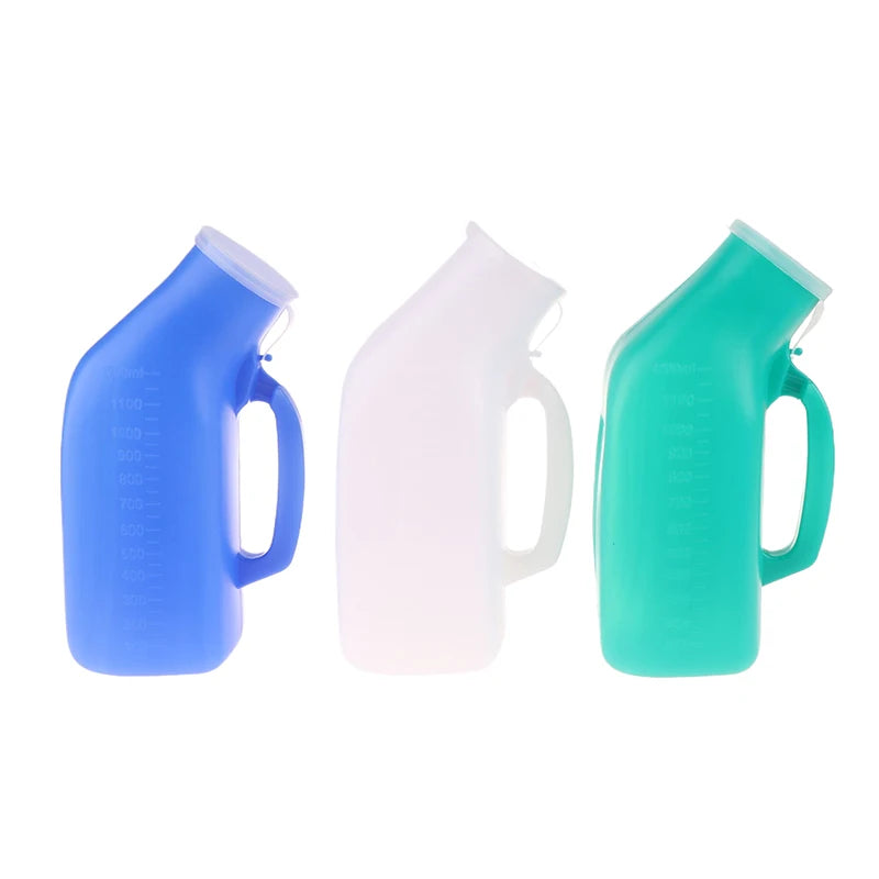 Portable Urinal Bottle 1000/1200ml – Plastic Pee Bottle with Lid Portable Urinal Bottle Axl