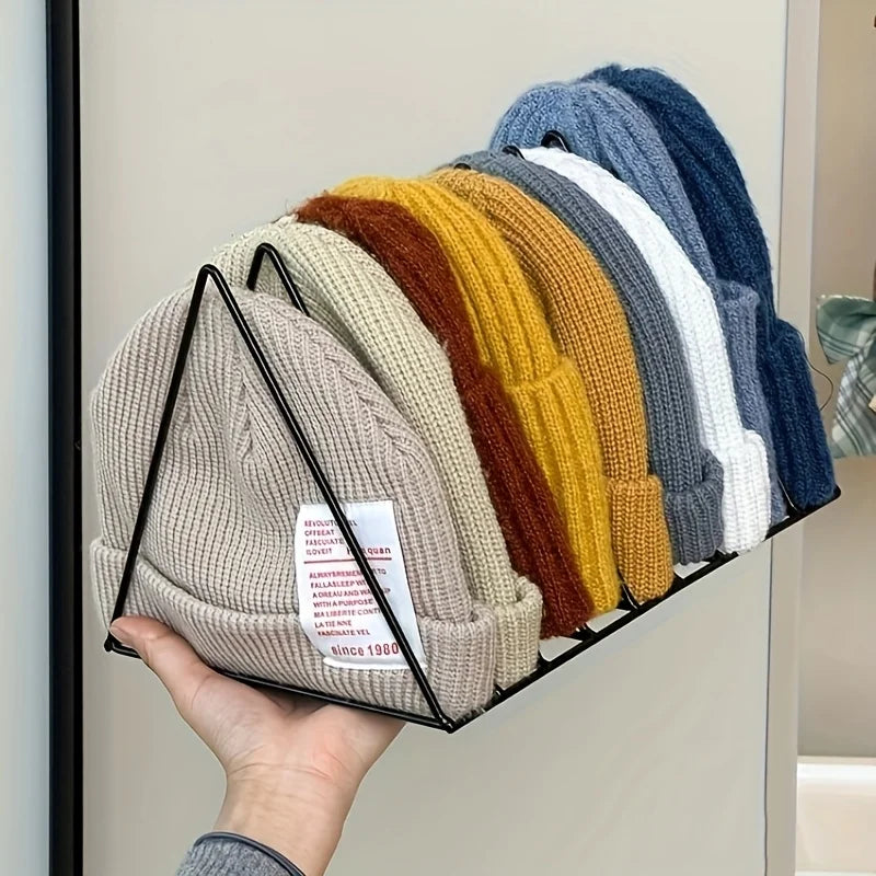 Metal Hat Organizer – Freestanding Multi-Tier Cap Storage Rack Hat Storage Rack Axl