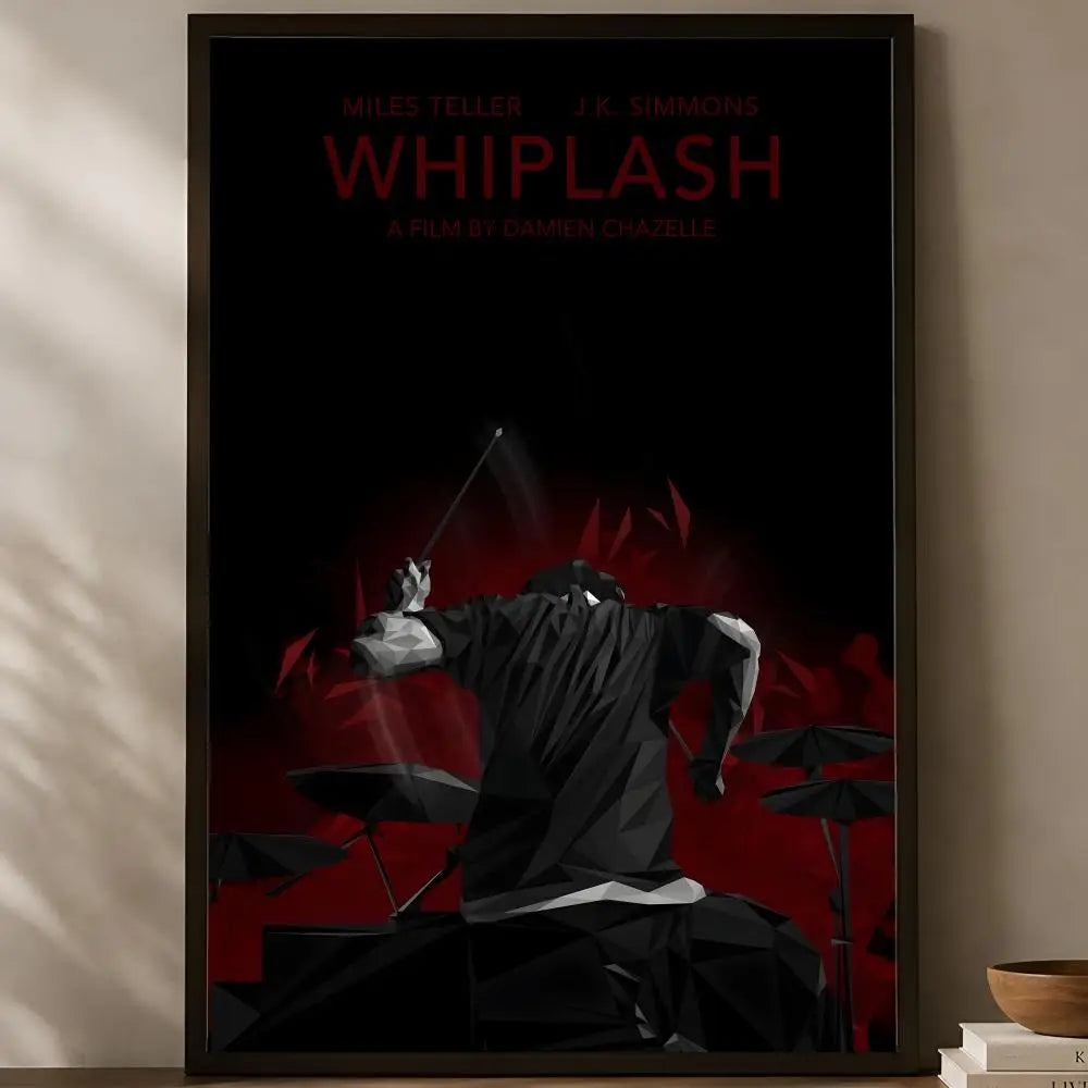 Whiplash Movie Poster – Self-Stick HD PVC Waterproof Wall Art Movie Wall Poster Axl