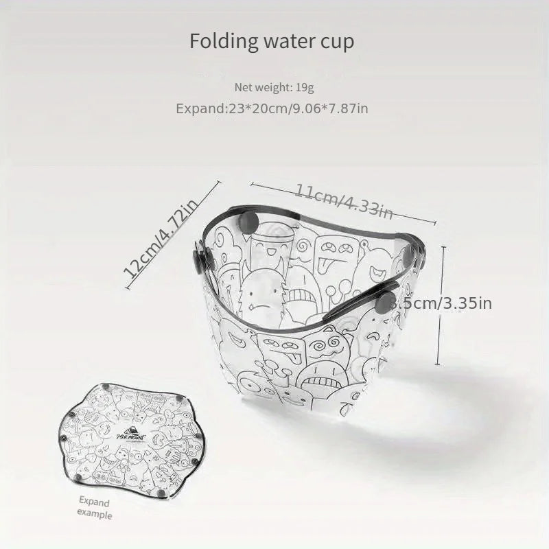 Ultralight Foldable Camping Tableware – Portable Bowls Set Camping Tableware Set Axl Folding cup 1pc