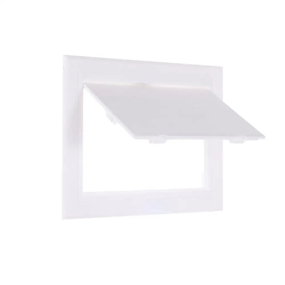 White Hinged Access Hatch Panel – ABS Plastic Wall & Ceiling Access Hatch Panel Axl 150x200mm