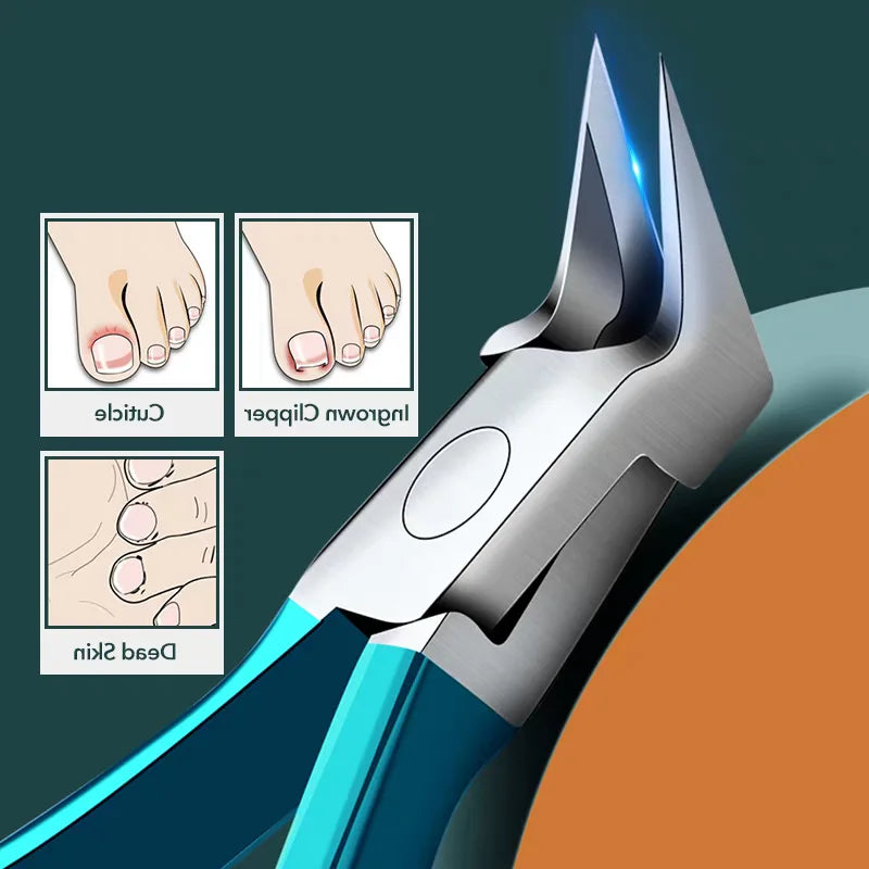 Professional Stainless Steel Nail Clipper – Pedicure Tool Nail Clipper Axl