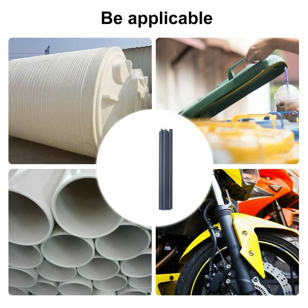 100-Pc PP Plastic Welding Rods 25cm – Car Bumper Repair Kit Plastic Welding Rods Axl