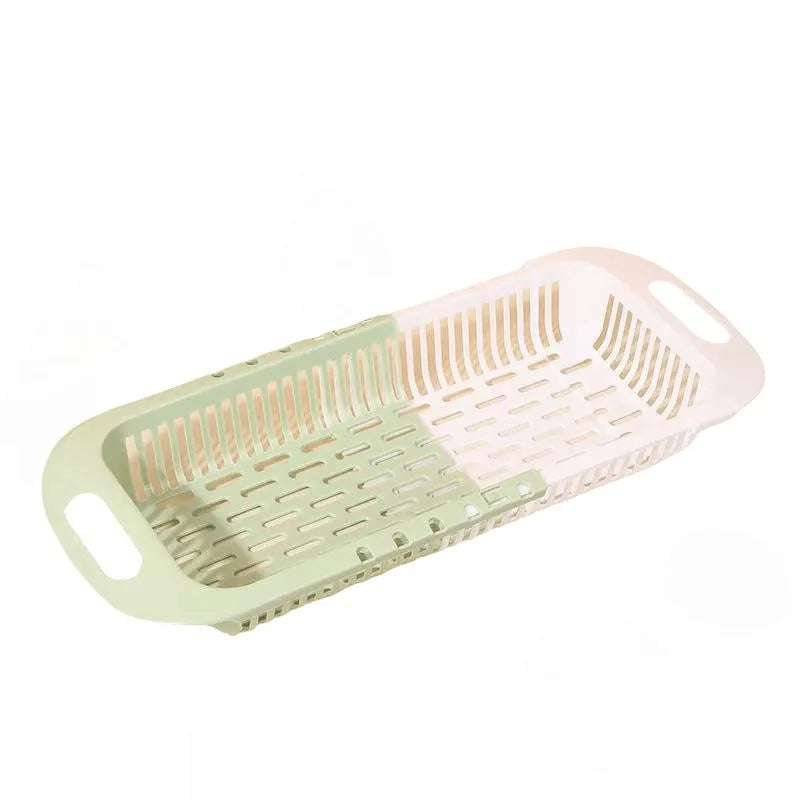 Expandable Sink Drain Basket – Retractable Colander Strainer Sink Drain Basket Axl Green
