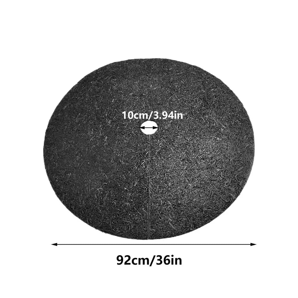Tree Mulch Ring – Reusable Weed Control & Root Protection Mat Garden Weed Control Mat Axl 36 inches