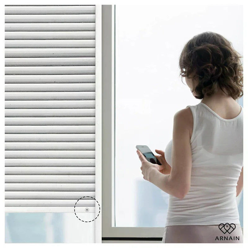 8-Pack White Plastic Roller Blind Stoppers | Window Shutter Parts Blind Stopper Parts Axl