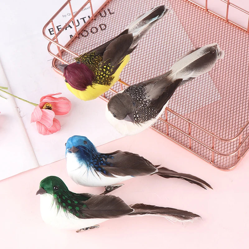 Artificial Foam Simulation Bird Figurine – Dove Decor Ornament Bird Decoration Figurine Axl