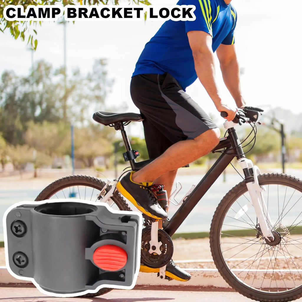 U-Lock Mounting Bracket – Bike Lock Clip Holder for Frame Bike Lock Bracket Axl