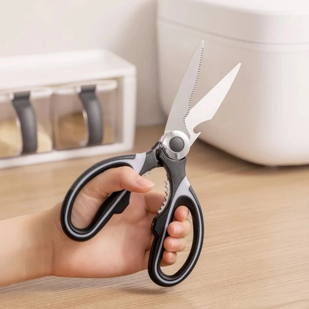 Heavy-Duty Stainless Steel Kitchen Scissors | Multi-Use Kitchen Scissors Axl 1pcs