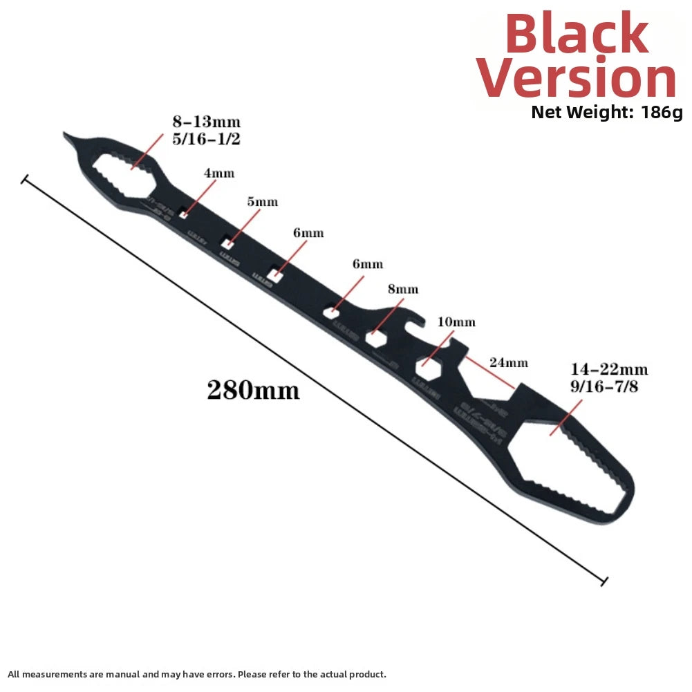 Dual Head Self-Tightening Pipe Wrench | Self-Adjusting Spanner Pipe Wrench Axl