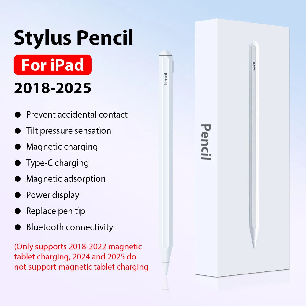Stylus Pen for iPad Pro Air Mini – Magnetic Wireless Charging Tablet Stylus Pen Axl 25 Stylus Pen